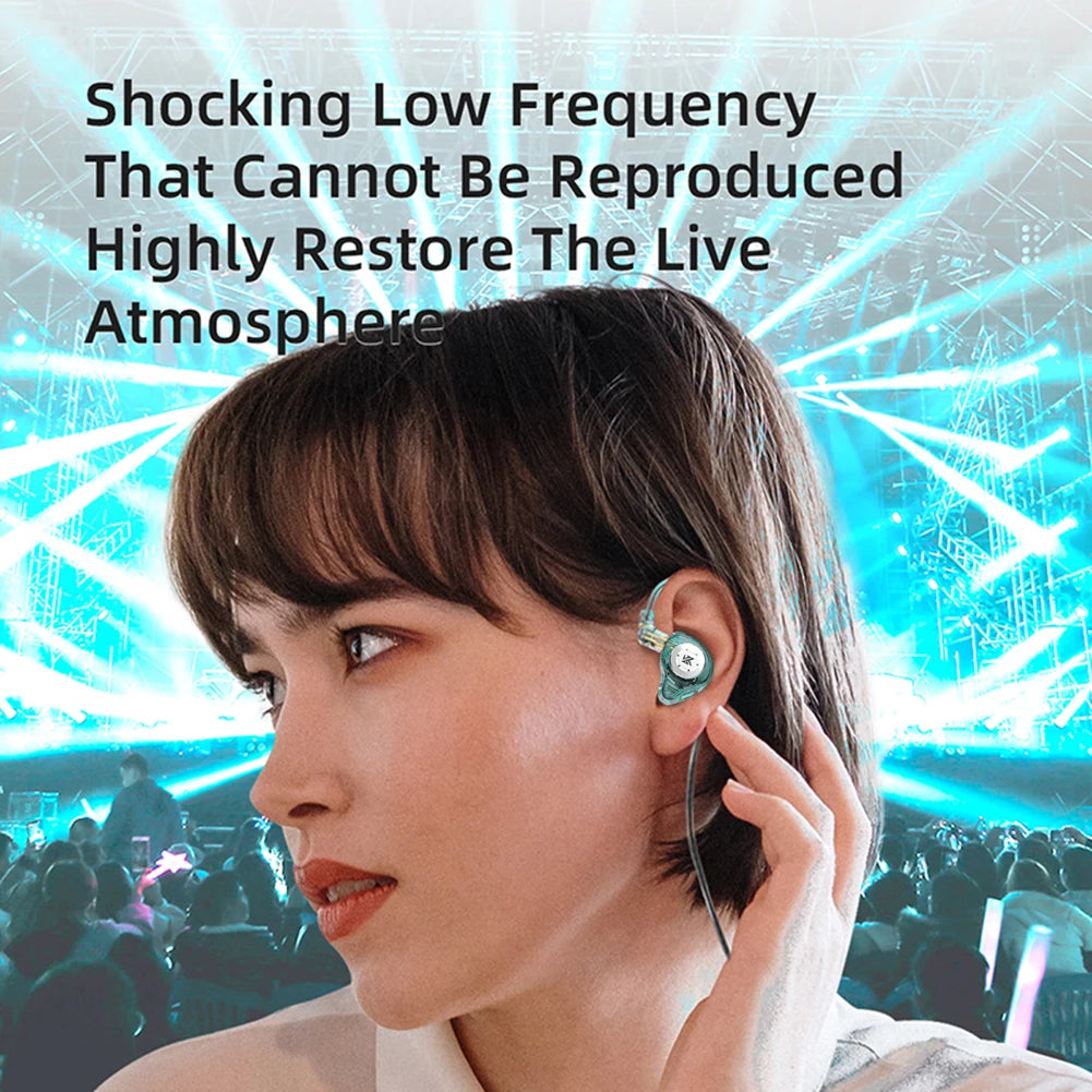Fone Gamer KZ EDX Pro Bass