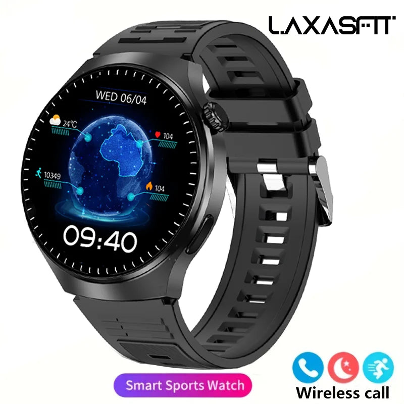 Smartwatch Masculino 2025 HD Bluetooth Chamadas e Monitor de Saúde