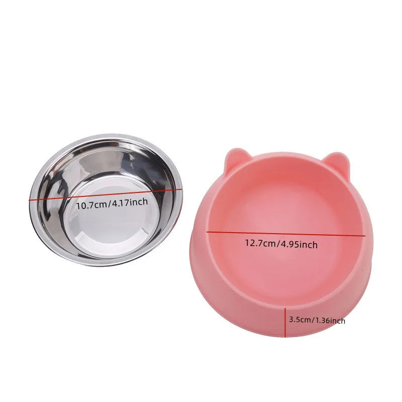 Bebedouro Pet com Tigela de Aço Inox