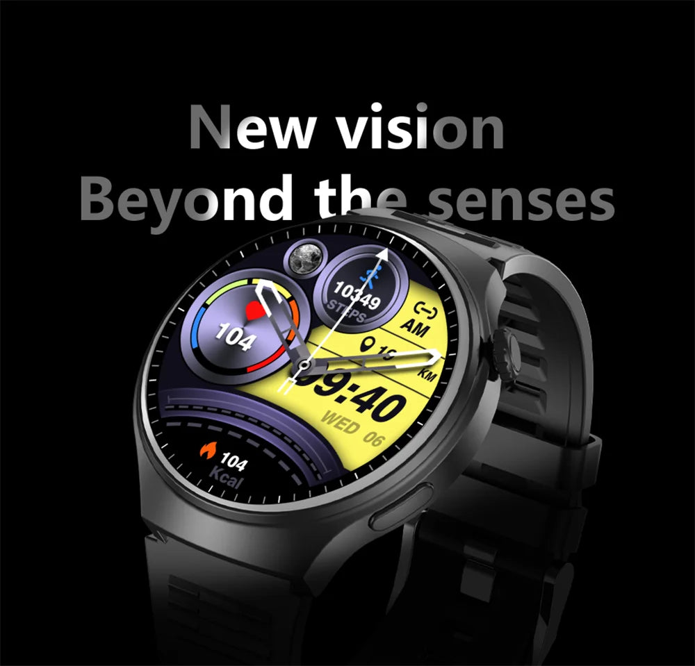 Smartwatch Masculino 2025 HD Bluetooth Chamadas e Monitor de Saúde