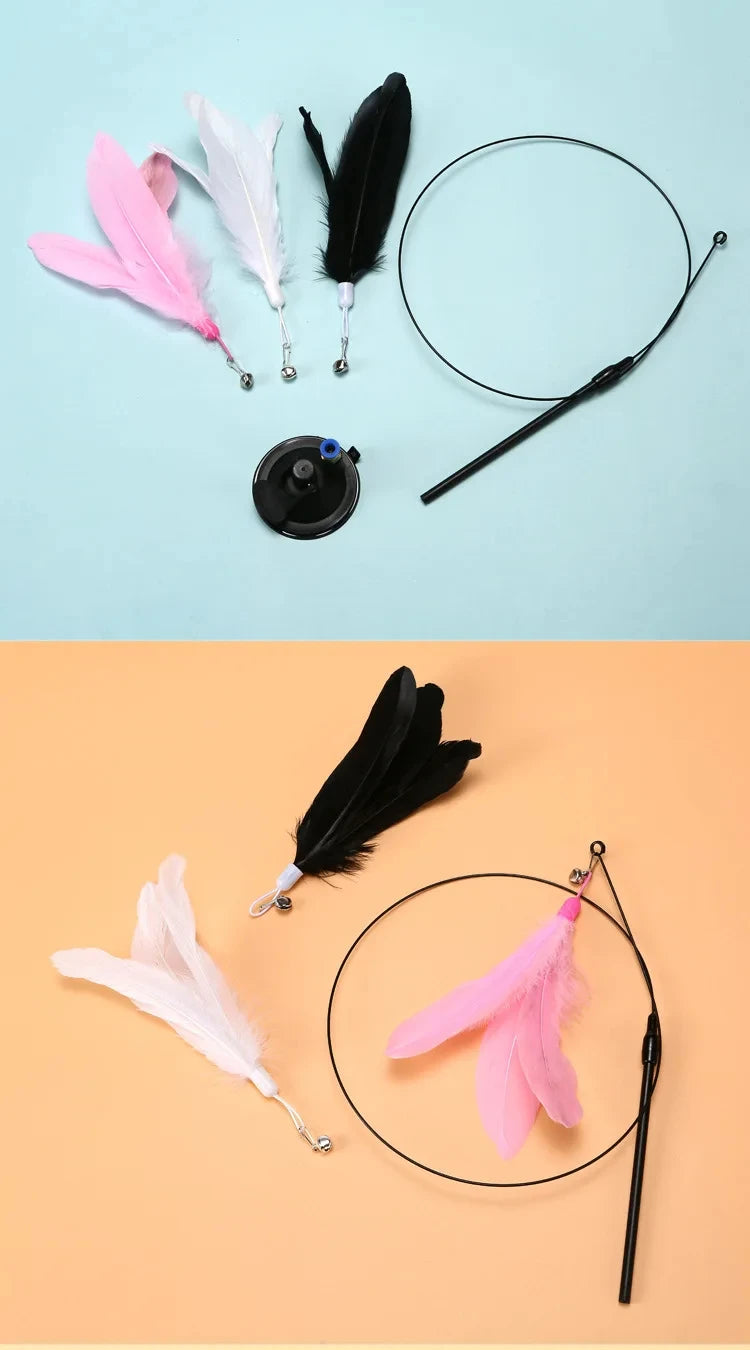 Brinquedo Interativo para Gatos com Ventosa