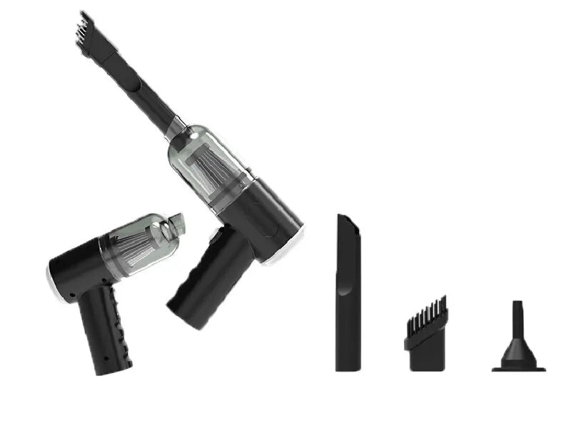 Mini Aspirador Wireless 9000Pa Potente Para Carro e Sofá
