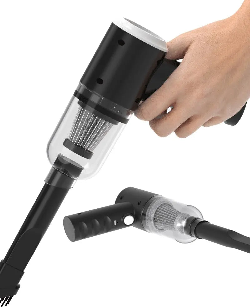 Mini Aspirador Wireless 9000Pa Potente Para Carro e Sofá