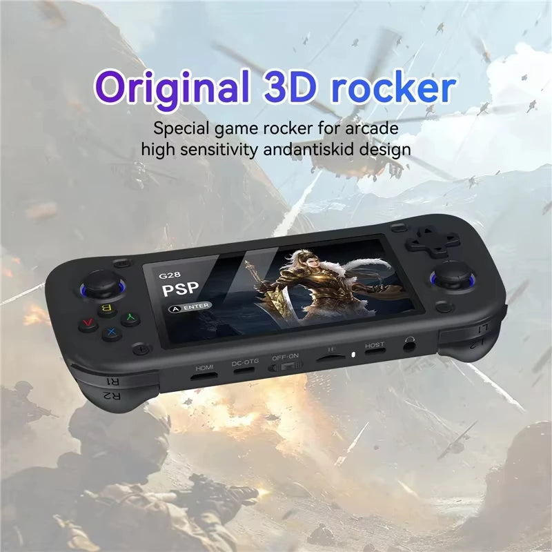 🎮 Console Portátil Retrô G28 4,3" — 20.000+ Jogos