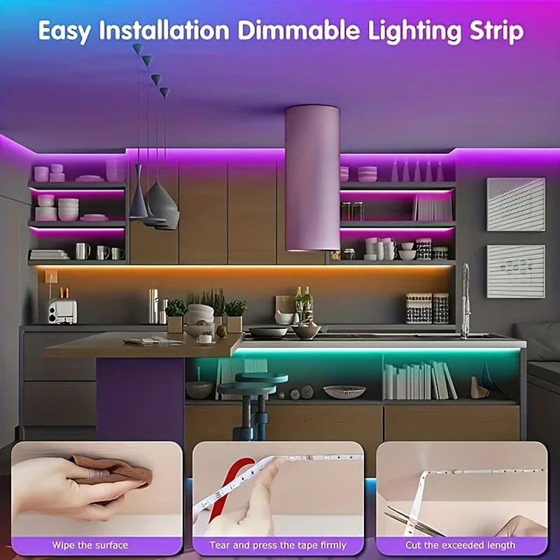 Fita LED Inteligente com APP Control