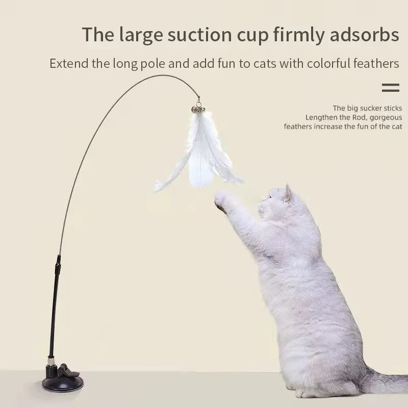 Brinquedo Interativo para Gatos com Ventosa
