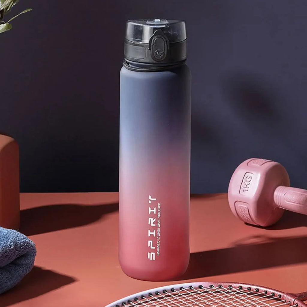 Garrafa Motivacional Gradient 1000ml Para Academia e Fitness