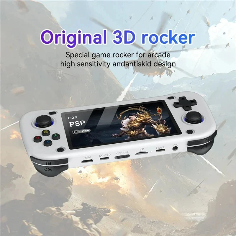 🎮 Console Portátil Retrô G28 4,3" — 20.000+ Jogos