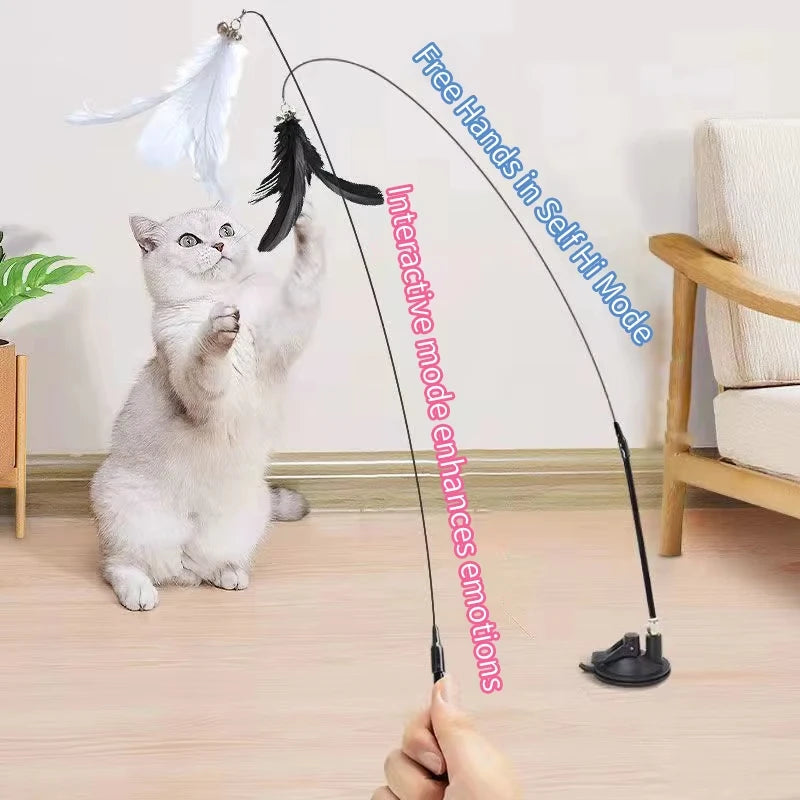 Brinquedo Interativo para Gatos com Ventosa