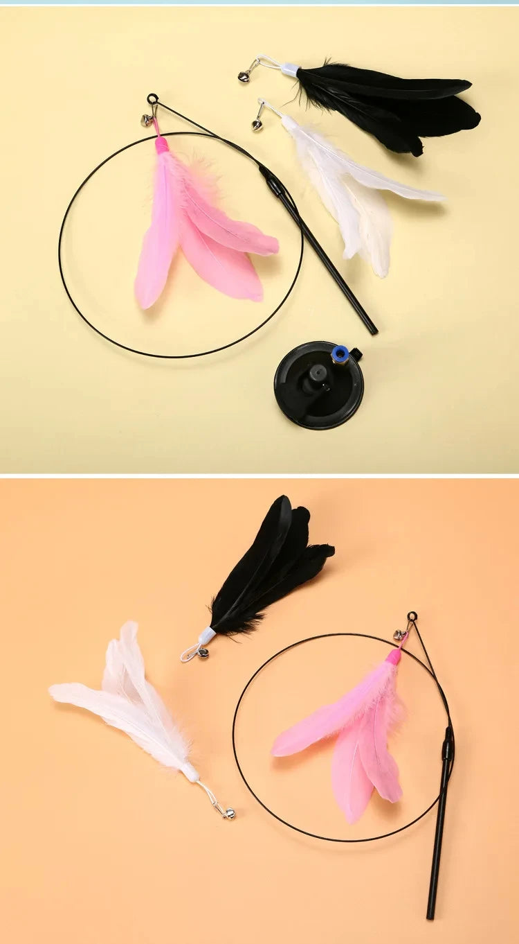 Brinquedo Interativo para Gatos com Ventosa