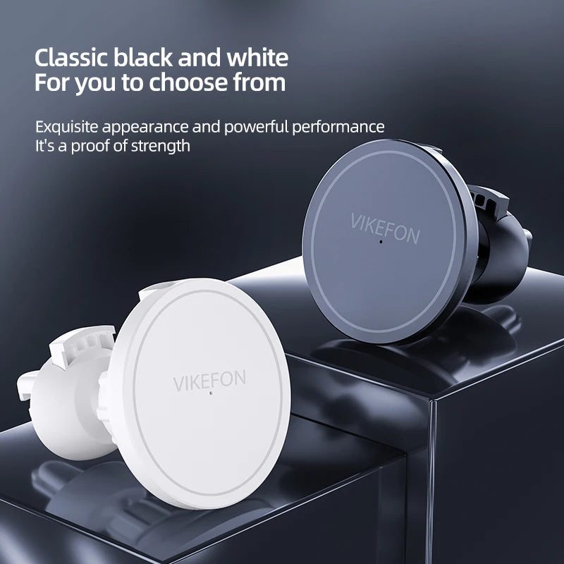 Suporte Veicular Magnético MagSafe com Carregador Wireless Fast Charge