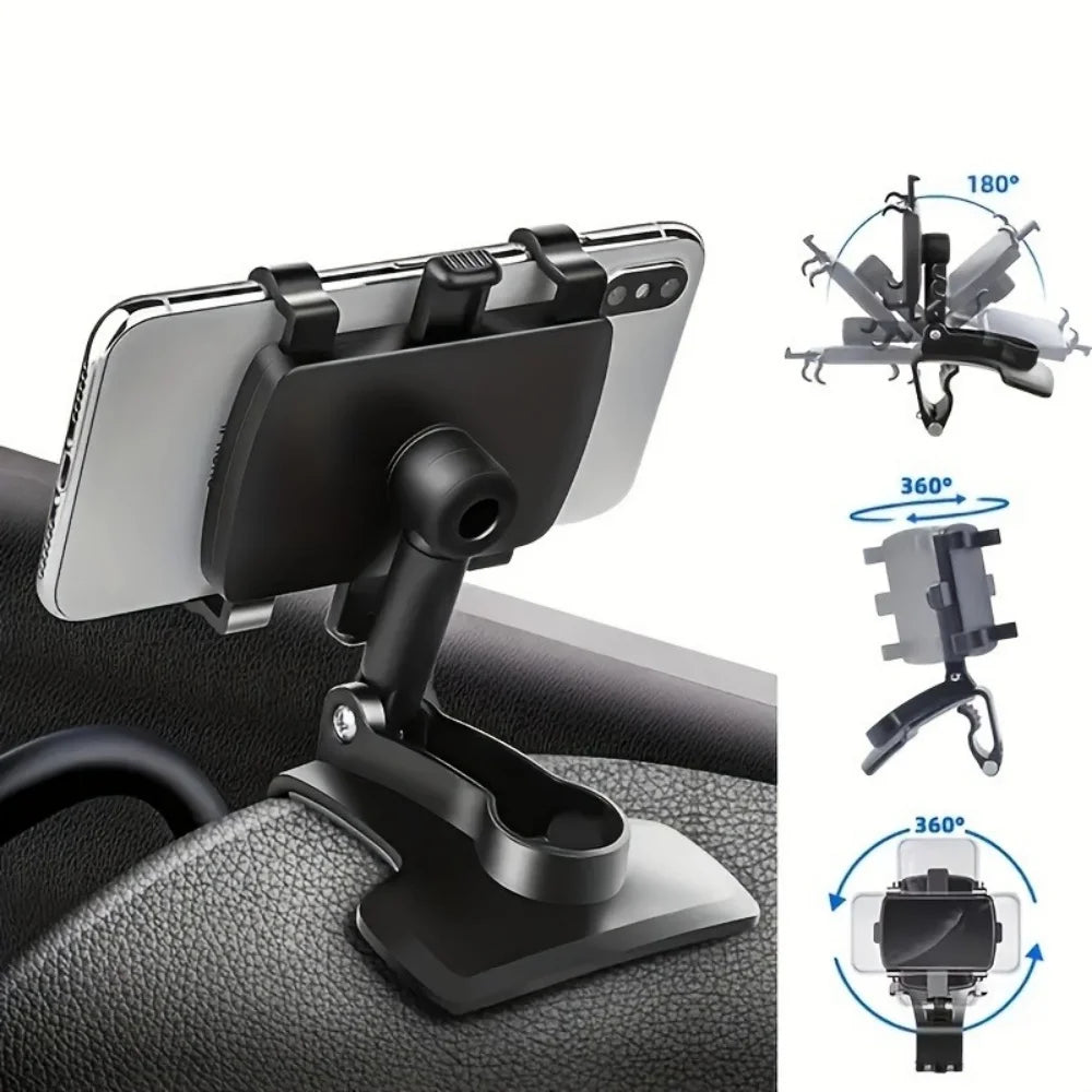 Suporte Veicular 360° Universal para Celular Premium