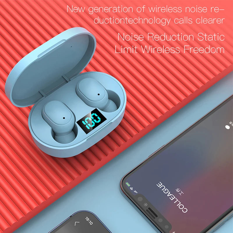 Fone Bluetooth Sem Fio Over-Ear Hi-Fi com Microfone e Redução de Ruído