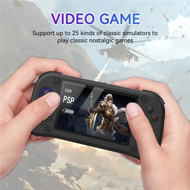 🎮 Console Portátil Retrô G28 4,3" — 20.000+ Jogos