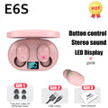 E6s tws fones de ouvido sem fio bluetooth