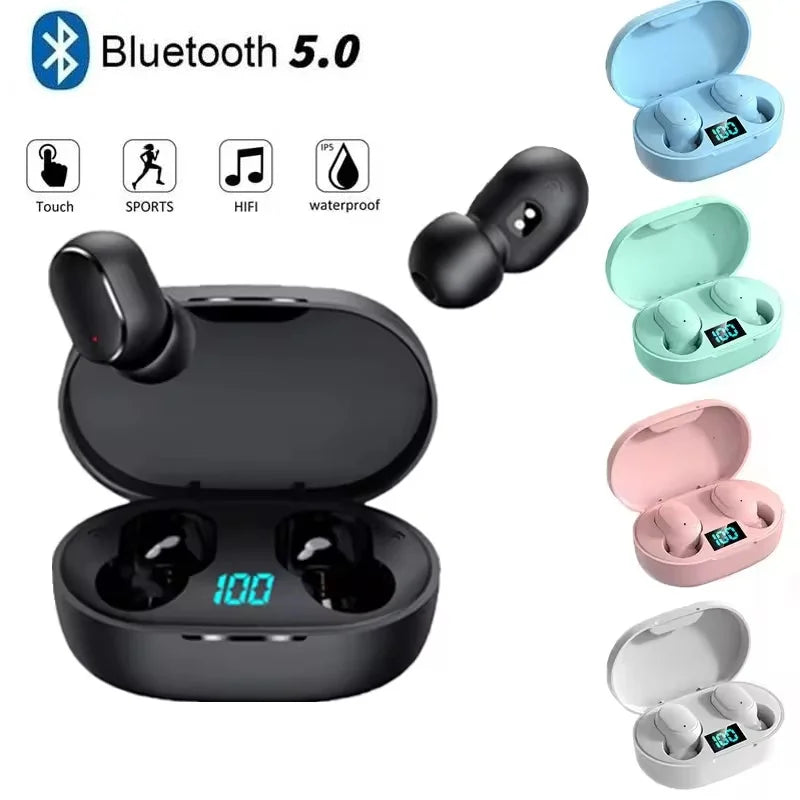 Fone Bluetooth Sem Fio Over-Ear Hi-Fi com Microfone e Redução de Ruído
